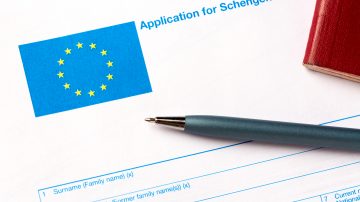 General rule for submitting a Schengen area visa application