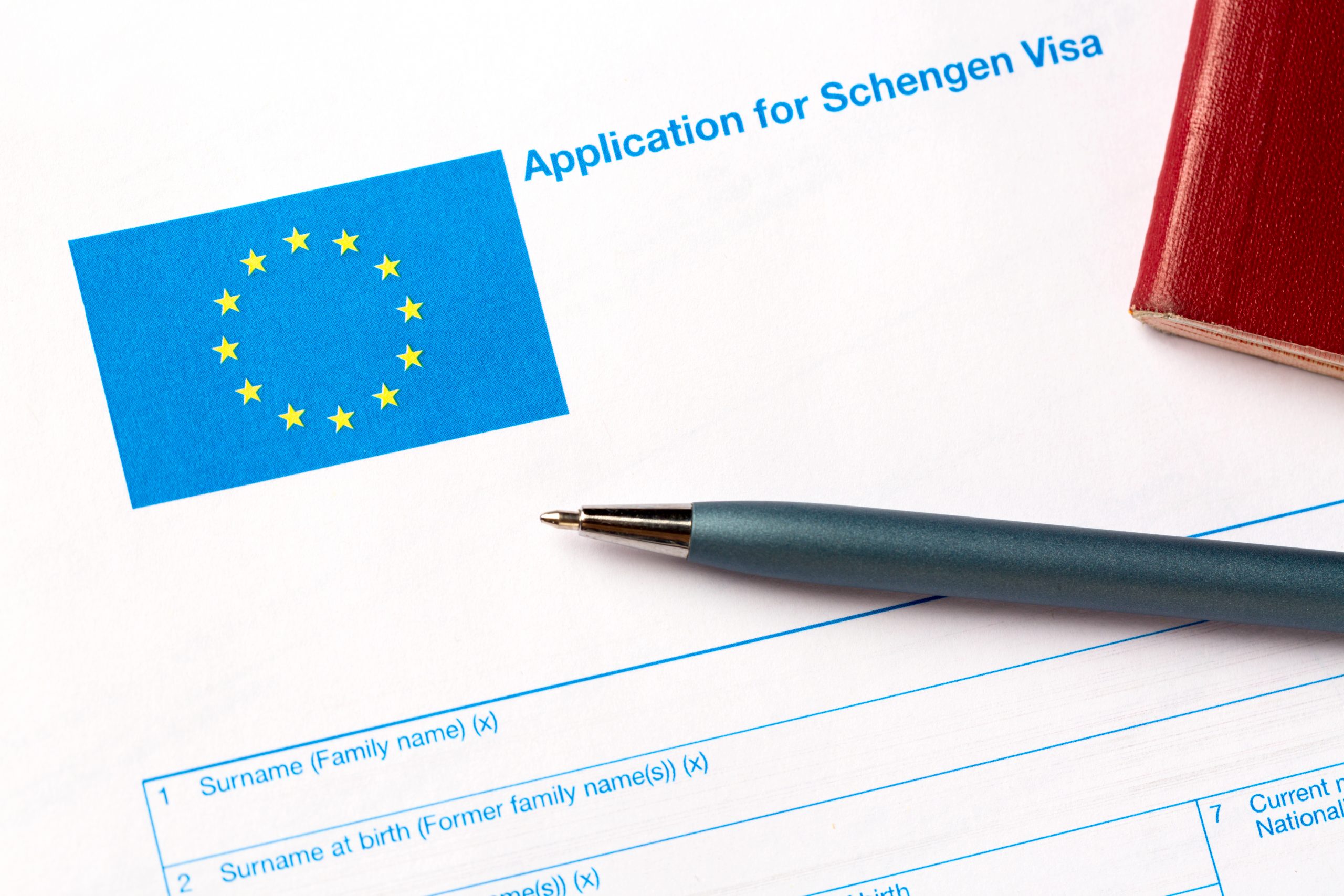 General rule for submitting a Schengen area visa application