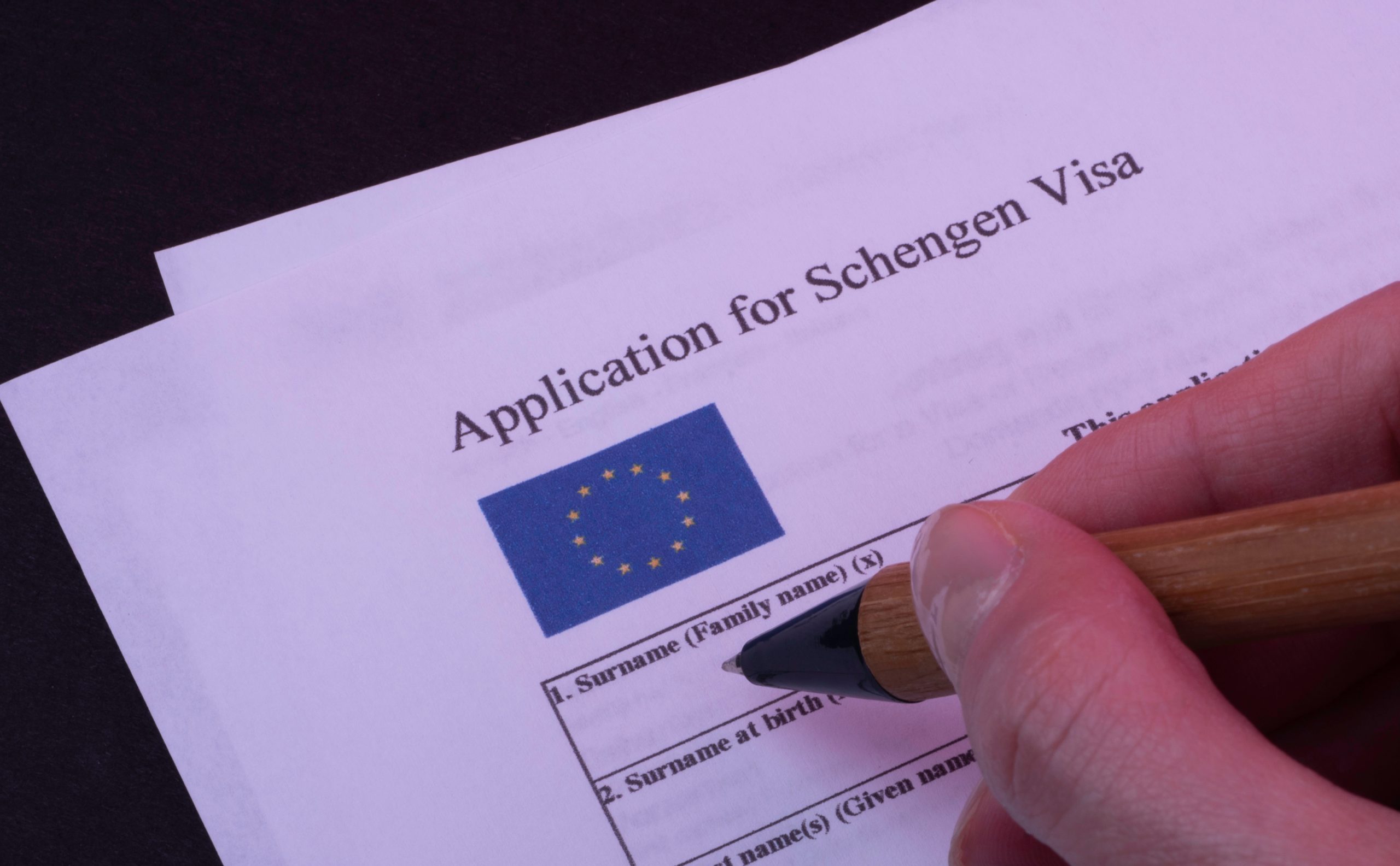 How to fill out the Schengen visa application form