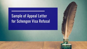 Sample of schengen visa rejection letter