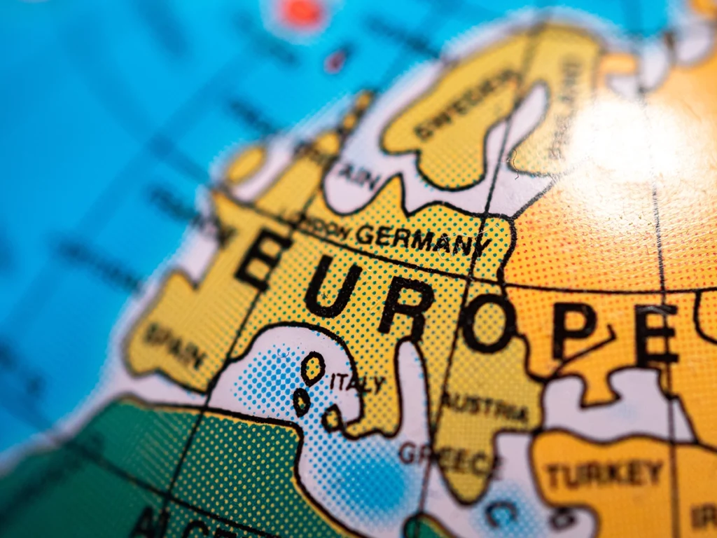 europe map